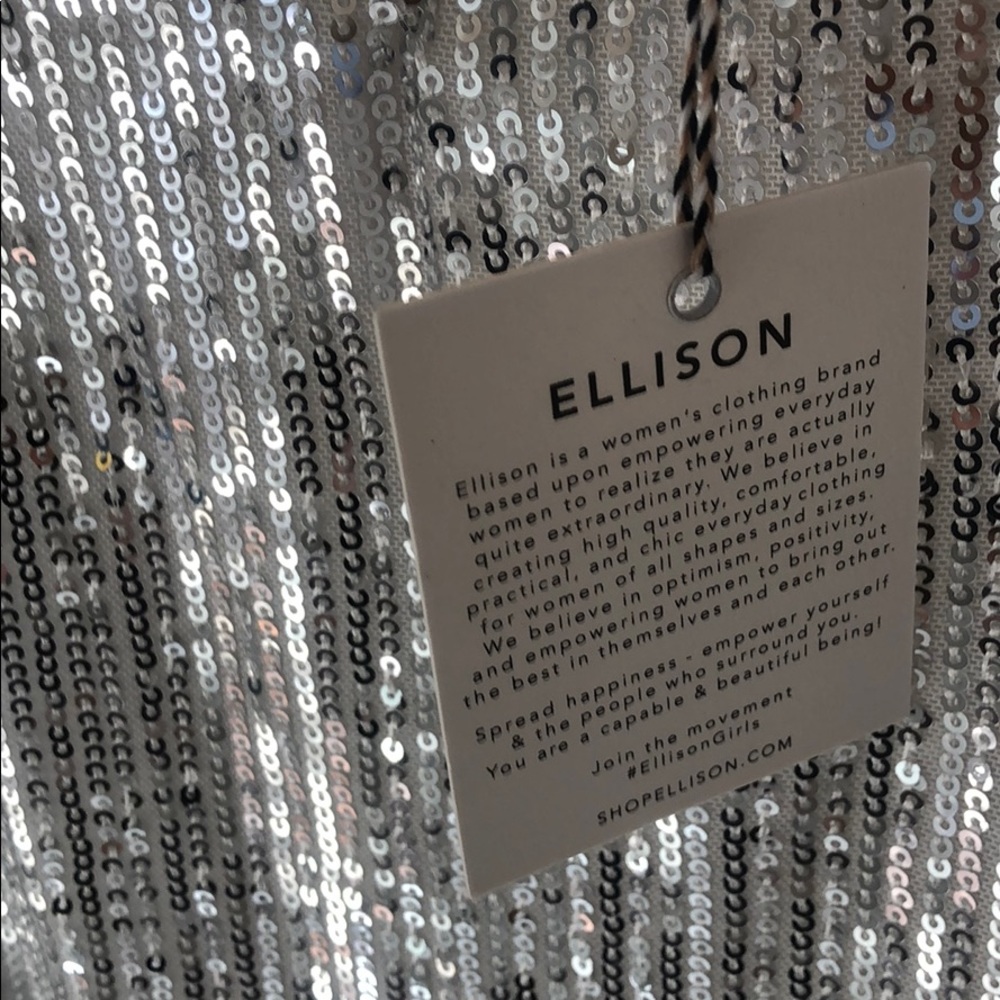 ELLISON MAXI SKIRT SEQUIN NWT